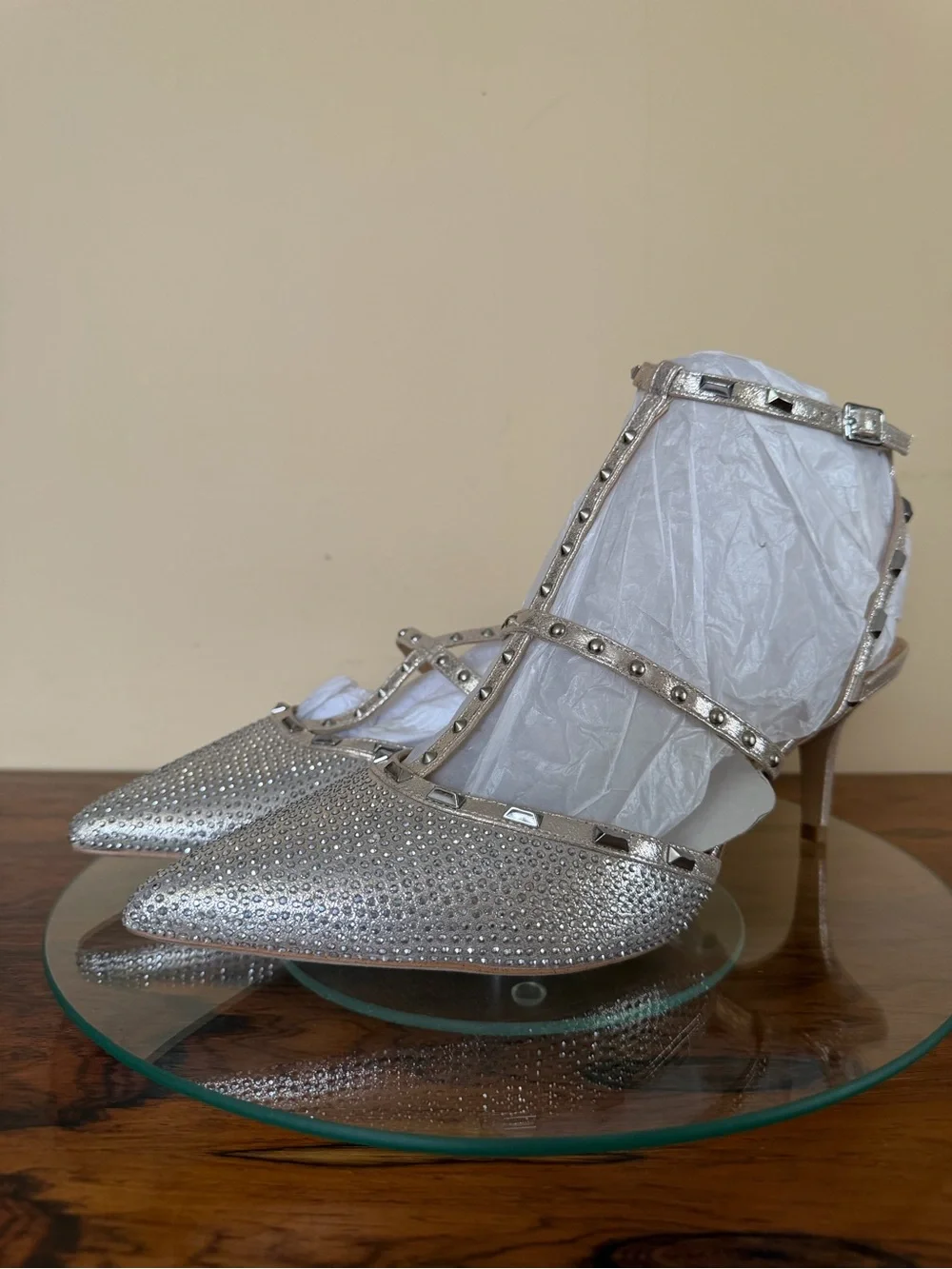 I.N.C. International Concepts Carma Evening Kitten Heel Pumps size 11